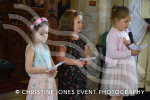 Class 1 wedding at Montacute Pt 2 – May 17, 2018: Children at All Saints Primary School in Montacute enjoyed their very own Class 1 wedding at St Catherine’s Church ahead of the Royal Wedding between Prince Harry and Meghan Markle. Photo 6