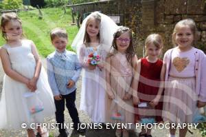 Class 1 wedding at Montacute Pt 3 – May 17, 2018: Children at All Saints Primary School in Montacute enjoyed their very own Class 1 wedding at St Catherine’s Church ahead of the Royal Wedding between Prince Harry and Meghan Markle. Photo 11