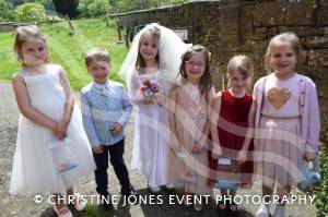 Class 1 wedding at Montacute Pt 3 – May 17, 2018: Children at All Saints Primary School in Montacute enjoyed their very own Class 1 wedding at St Catherine’s Church ahead of the Royal Wedding between Prince Harry and Meghan Markle. Photo 12