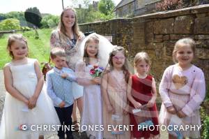 Class 1 wedding at Montacute Pt 3 – May 17, 2018: Children at All Saints Primary School in Montacute enjoyed their very own Class 1 wedding at St Catherine’s Church ahead of the Royal Wedding between Prince Harry and Meghan Markle. Photo 13
