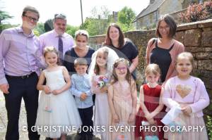Class 1 wedding at Montacute Pt 3 – May 17, 2018: Children at All Saints Primary School in Montacute enjoyed their very own Class 1 wedding at St Catherine’s Church ahead of the Royal Wedding between Prince Harry and Meghan Markle. Photo 16