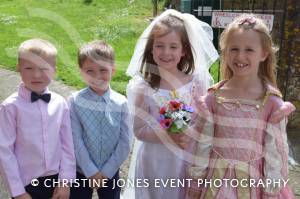 Class 1 wedding at Montacute Pt 3 – May 17, 2018: Children at All Saints Primary School in Montacute enjoyed their very own Class 1 wedding at St Catherine’s Church ahead of the Royal Wedding between Prince Harry and Meghan Markle. Photo 22