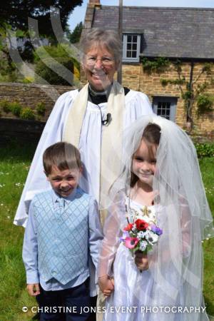 Class 1 wedding at Montacute Pt 3 – May 17, 2018: Children at All Saints Primary School in Montacute enjoyed their very own Class 1 wedding at St Catherine’s Church ahead of the Royal Wedding between Prince Harry and Meghan Markle. Photo 25