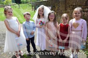 Class 1 wedding at Montacute Pt 3 – May 17, 2018: Children at All Saints Primary School in Montacute enjoyed their very own Class 1 wedding at St Catherine’s Church ahead of the Royal Wedding between Prince Harry and Meghan Markle. Photo 7