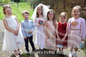 Class 1 wedding at Montacute Pt 3 – May 17, 2018: Children at All Saints Primary School in Montacute enjoyed their very own Class 1 wedding at St Catherine’s Church ahead of the Royal Wedding between Prince Harry and Meghan Markle. Photo 9