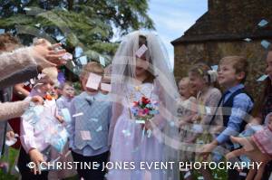Class 1 wedding at Montacute Pt 4 – May 17, 2018: Children at All Saints Primary School in Montacute enjoyed their very own Class 1 wedding at St Catherine’s Church ahead of the Royal Wedding between Prince Harry and Meghan Markle. Photo 10