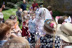 Class 1 wedding at Montacute Pt 4 – May 17, 2018: Children at All Saints Primary School in Montacute enjoyed their very own Class 1 wedding at St Catherine’s Church ahead of the Royal Wedding between Prince Harry and Meghan Markle. Photo 13