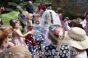 Class 1 wedding at Montacute Pt 4 – May 17, 2018: Children at All Saints Primary School in Montacute enjoyed their very own Class 1 wedding at St Catherine’s Church ahead of the Royal Wedding between Prince Harry and Meghan Markle. Photo 14