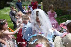 Class 1 wedding at Montacute Pt 4 – May 17, 2018: Children at All Saints Primary School in Montacute enjoyed their very own Class 1 wedding at St Catherine’s Church ahead of the Royal Wedding between Prince Harry and Meghan Markle. Photo 18