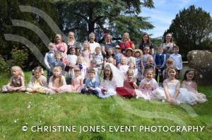 Class 1 wedding at Montacute Pt 4 – May 17, 2018: Children at All Saints Primary School in Montacute enjoyed their very own Class 1 wedding at St Catherine’s Church ahead of the Royal Wedding between Prince Harry and Meghan Markle. Photo 24