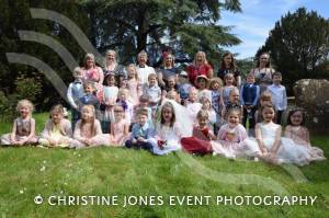 Class 1 wedding at Montacute Pt 4 – May 17, 2018: Children at All Saints Primary School in Montacute enjoyed their very own Class 1 wedding at St Catherine’s Church ahead of the Royal Wedding between Prince Harry and Meghan Markle. Photo 26