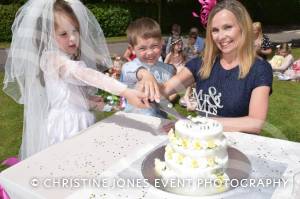 Class 1 wedding at Montacute Pt 4 – May 17, 2018: Children at All Saints Primary School in Montacute enjoyed their very own Class 1 wedding at St Catherine’s Church ahead of the Royal Wedding between Prince Harry and Meghan Markle. Photo 40