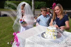 Class 1 wedding at Montacute Pt 4 – May 17, 2018: Children at All Saints Primary School in Montacute enjoyed their very own Class 1 wedding at St Catherine’s Church ahead of the Royal Wedding between Prince Harry and Meghan Markle. Photo 43
