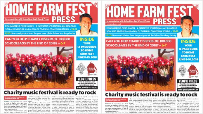 YEOVIL NEWS: Pick up your FREE copy of Home Farm Fest Press