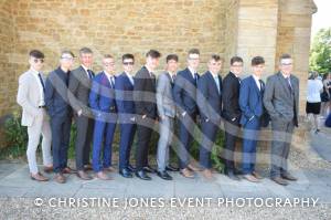Wadham School Yr 11 Prom – June 26, 2018: Year 11 students at Wadham School in Crewkerne celebrated their end-of-school prom in traditional style at Haslebury Mill. Photo 1