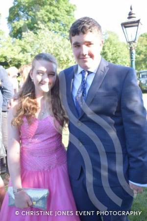 Wadham School Yr 11 Prom – June 26, 2018: Year 11 students at Wadham School in Crewkerne celebrated their end-of-school prom in traditional style at Haslebury Mill. Photo 15