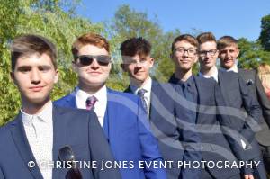 Wadham School Yr 11 Prom – June 26, 2018: Year 11 students at Wadham School in Crewkerne celebrated their end-of-school prom in traditional style at Haslebury Mill. Photo 25