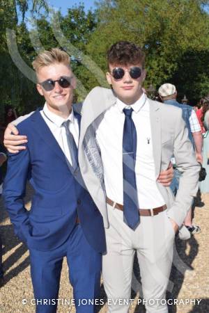 Wadham School Yr 11 Prom – June 26, 2018: Year 11 students at Wadham School in Crewkerne celebrated their end-of-school prom in traditional style at Haslebury Mill. Photo 6