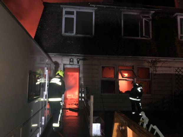 YEOVIL AREA NEWS: Villagers evacuated after oil tank fire spreads to homes
