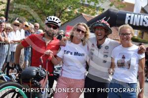 Ed Pratt Returns Home - July 27, 2018Round-the-world unicyclist Ed Pratt returns to Home Farm in Chilthorne Domer having raised £300,000-plus for the School in a Bag charity. Photo 1