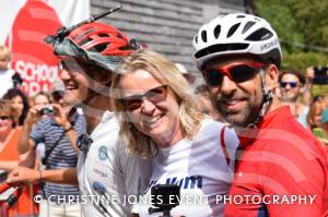 Ed Pratt Returns Home - July 27, 2018Round-the-world unicyclist Ed Pratt returns to Home Farm in Chilthorne Domer having raised £300,000-plus for the School in a Bag charity. Photo 19