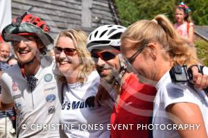 Ed Pratt Returns Home - July 27, 2018Round-the-world unicyclist Ed Pratt returns to Home Farm in Chilthorne Domer having raised £300,000-plus for the School in a Bag charity. Photo 20