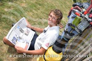 Ed Pratt Returns Home - July 27, 2018Round-the-world unicyclist Ed Pratt returns to Home Farm in Chilthorne Domer having raised £300,000-plus for the School in a Bag charity. Photo 31