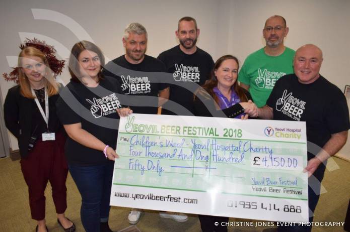 YEOVIL NEWS: Beer festival raises a glass and lots of money for local good causes Photo 2