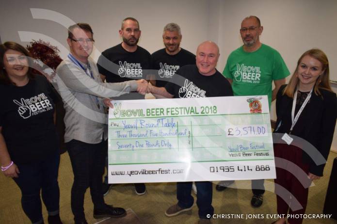 YEOVIL NEWS: Beer festival raises a glass and lots of money for local good causes Photo 3