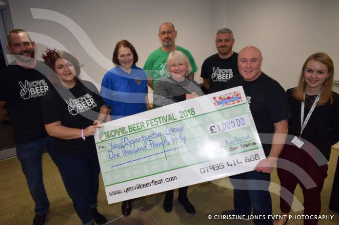 YEOVIL NEWS: Beer festival raises a glass and lots of money for local good causes Photo 4