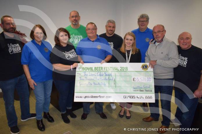YEOVIL NEWS: Beer festival raises a glass and lots of money for local good causes Photo 5