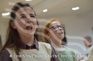 Castaways and Annie – June 2019: The junior members of Castaway Theatre Group put on Annie the musical at Digby Hall in Sherborne from June 8-9, 2019. These photos were taken at a rehearsal. Photo 13