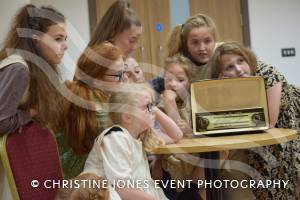 Castaways and Annie – June 2019: The junior members of Castaway Theatre Group put on Annie the musical at Digby Hall in Sherborne from June 8-9, 2019. These photos were taken at a rehearsal. Photo 32