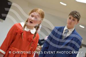 Castaways and Annie – June 2019: The junior members of Castaway Theatre Group put on Annie the musical at Digby Hall in Sherborne from June 8-9, 2019. These photos were taken at a rehearsal. Photo 34