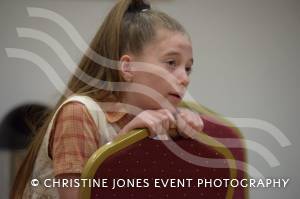Castaways and Annie – June 2019: The junior members of Castaway Theatre Group put on Annie the musical at Digby Hall in Sherborne from June 8-9, 2019. These photos were taken at a rehearsal. Photo 9