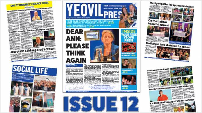 YEOVIL NEWS: September edition of Yeovil Press is out NOW!