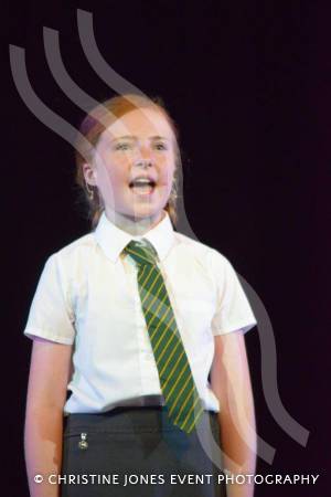 Castaways Summer School Part 1 – August 2019: The Castaway Theatre School held a week-long Summer School at the Westlands Yeovil venue where they finished with putting on a version of Matilda the musical for an audience. Photo 26