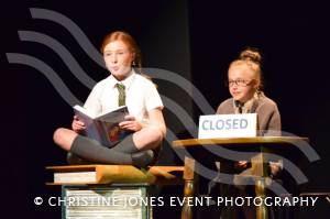 Castaways Summer School Part 1 – August 2019: The Castaway Theatre School held a week-long Summer School at the Westlands Yeovil venue where they finished with putting on a version of Matilda the musical for an audience. Photo 34