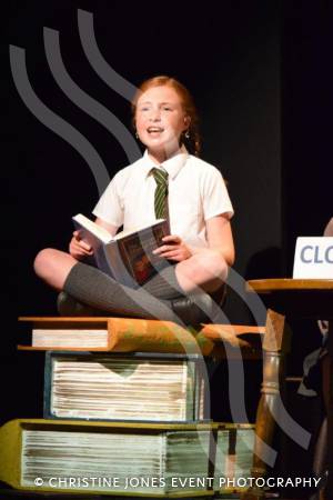 Castaways Summer School Part 1 – August 2019: The Castaway Theatre School held a week-long Summer School at the Westlands Yeovil venue where they finished with putting on a version of Matilda the musical for an audience. Photo 37