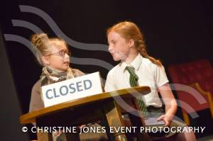 Castaways Summer School Part 2 – August 2019: The Castaway Theatre School held a week-long Summer School at the Westlands Yeovil venue where they finished with putting on a version of Matilda the musical for an audience. Photo 106
