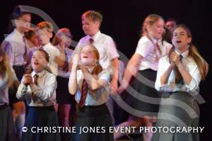 Castaways Summer School Part 2 – August 2019: The Castaway Theatre School held a week-long Summer School at the Westlands Yeovil venue where they finished with putting on a version of Matilda the musical for an audience. Photo 13
