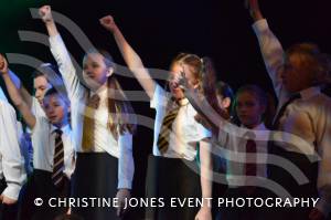 Castaways Summer School Part 2 – August 2019: The Castaway Theatre School held a week-long Summer School at the Westlands Yeovil venue where they finished with putting on a version of Matilda the musical for an audience. Photo 29