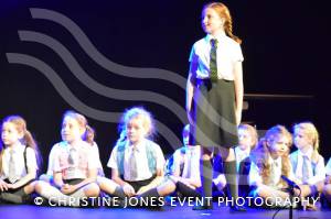 Castaways Summer School Part 2 – August 2019: The Castaway Theatre School held a week-long Summer School at the Westlands Yeovil venue where they finished with putting on a version of Matilda the musical for an audience. Photo 41