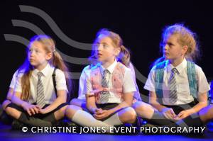 Castaways Summer School Part 2 – August 2019: The Castaway Theatre School held a week-long Summer School at the Westlands Yeovil venue where they finished with putting on a version of Matilda the musical for an audience. Photo 42