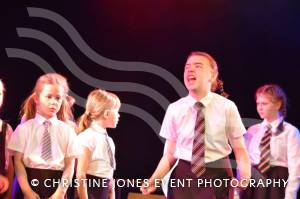 Castaways Summer School Part 2 – August 2019: The Castaway Theatre School held a week-long Summer School at the Westlands Yeovil venue where they finished with putting on a version of Matilda the musical for an audience. Photo 70