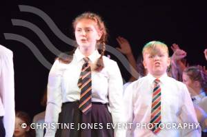 Castaways Summer School Part 2 – August 2019: The Castaway Theatre School held a week-long Summer School at the Westlands Yeovil venue where they finished with putting on a version of Matilda the musical for an audience. Photo 7