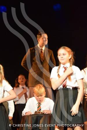 Castaways Summer School Part 3 – August 2019: The Castaway Theatre School held a week-long Summer School at the Westlands Yeovil venue where they finished with putting on a version of Matilda the musical for an audience. Photo 13