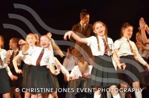 Castaways Summer School Part 3 – August 2019: The Castaway Theatre School held a week-long Summer School at the Westlands Yeovil venue where they finished with putting on a version of Matilda the musical for an audience. Photo 14
