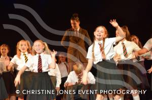 Castaways Summer School Part 3 – August 2019: The Castaway Theatre School held a week-long Summer School at the Westlands Yeovil venue where they finished with putting on a version of Matilda the musical for an audience. Photo 15