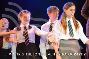 Castaways Summer School Part 3 – August 2019: The Castaway Theatre School held a week-long Summer School at the Westlands Yeovil venue where they finished with putting on a version of Matilda the musical for an audience. Photo 26